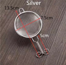 Load image into Gallery viewer, Stainless Steel Strainer in Silver
